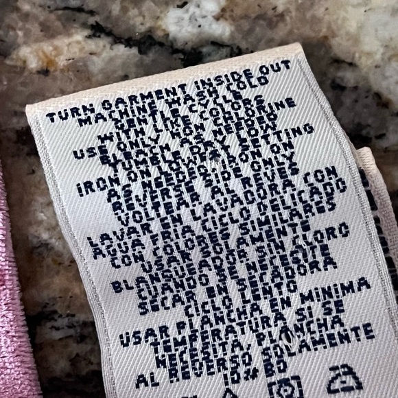 Y2K Faded Glory Pink Crushed Velvet Tunic L | Fairycore Lagenlook 90s Velvet Top - Picture 7 of 11